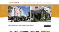 Desktop Screenshot of bavariahotel-ingolstadt.de